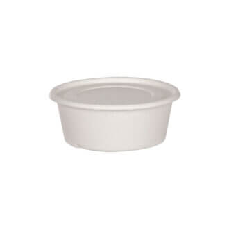 340 ml Bowl with Lid (Sugarcane Bagasse)