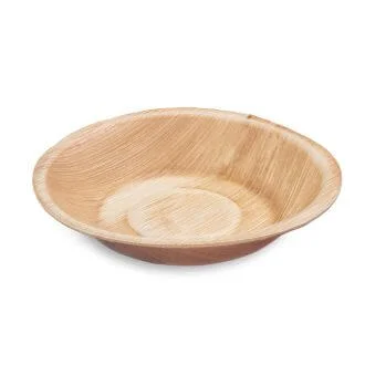 6" Palm Leaf Round Bowl