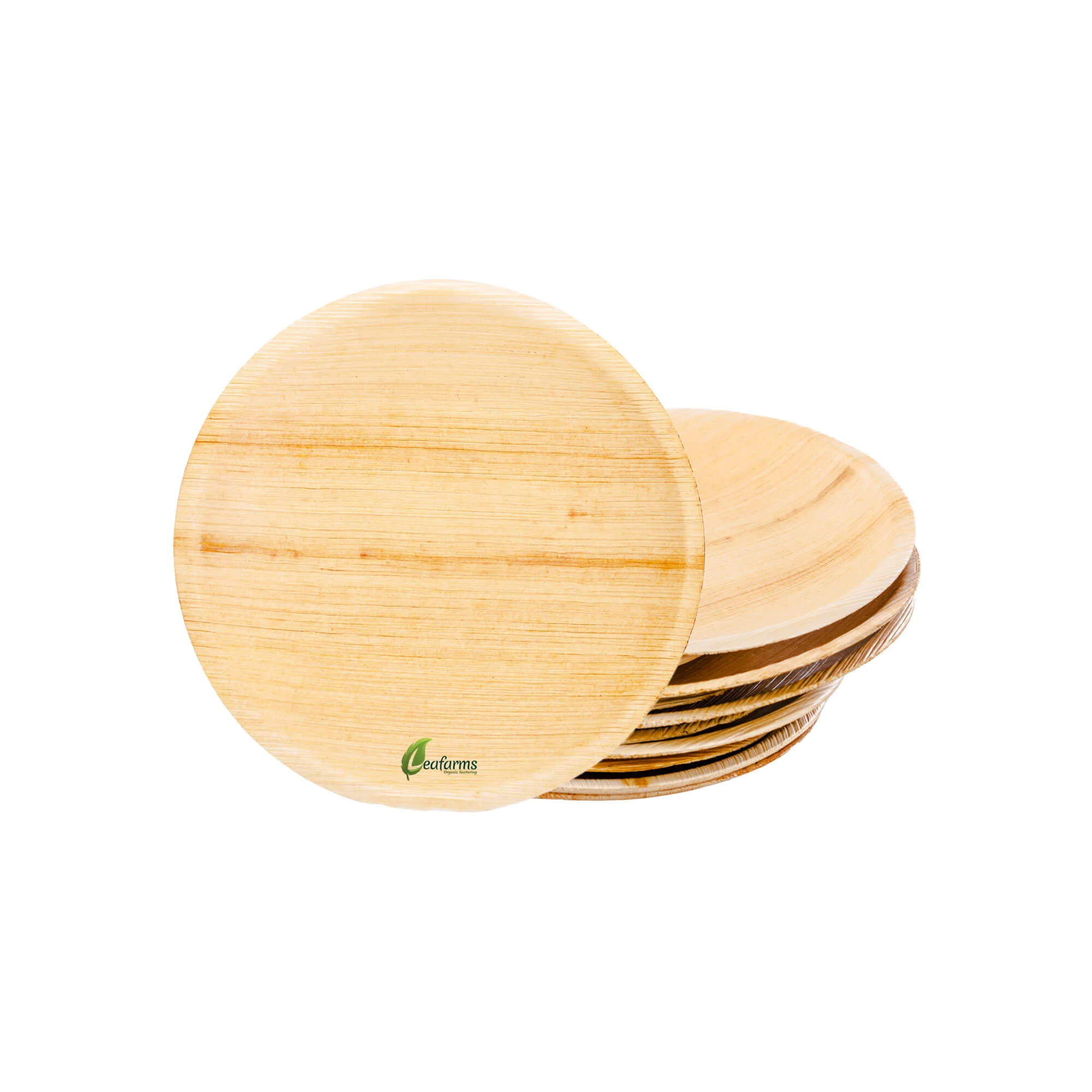 6" Palm Leaf Round Classic Plate