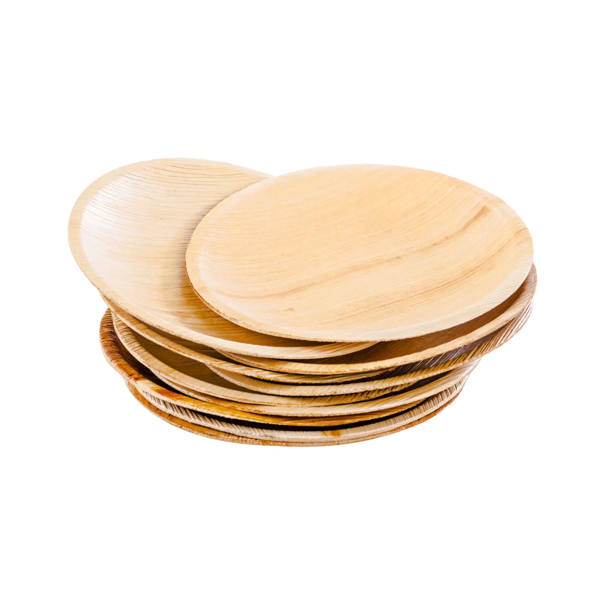 7" Palm Leaf Round Classic Plate - Image 3