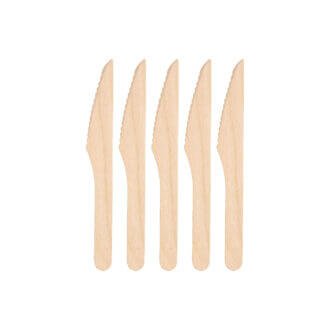 Wooden Disposable Knives
